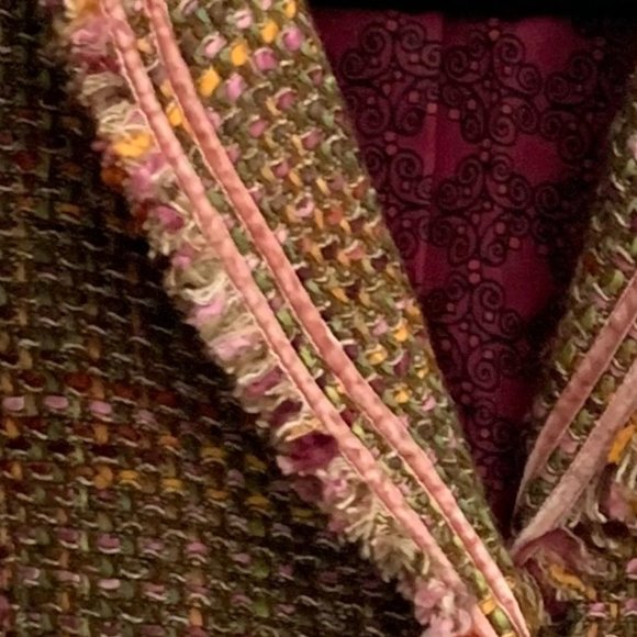 Limited Multicolor Tweed Blazer - Picture 3 of 6